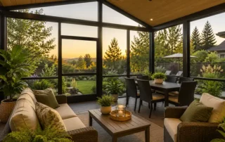 Sonoma County screen room