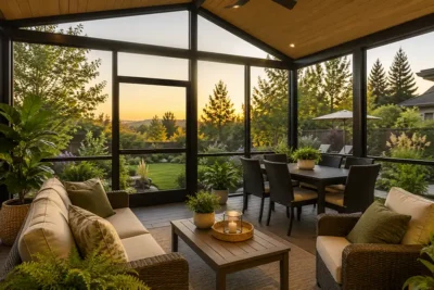 Sonoma County screen room